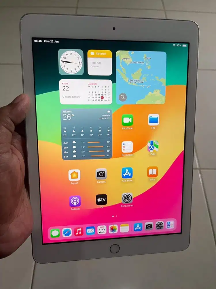 iPad Generasi 6 Silver 32GB Wifi Only