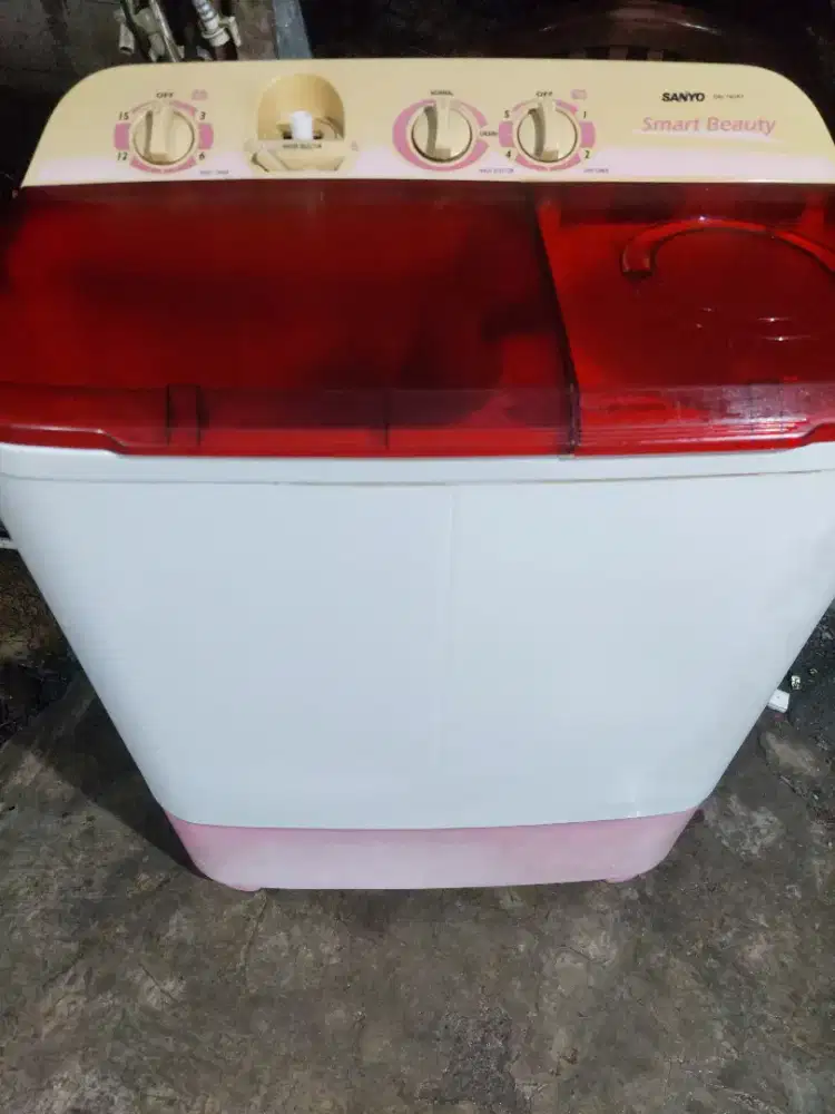 Mesin Cuci Sanyo kapasitas 7kg Normal semua tinggal langsung pakai