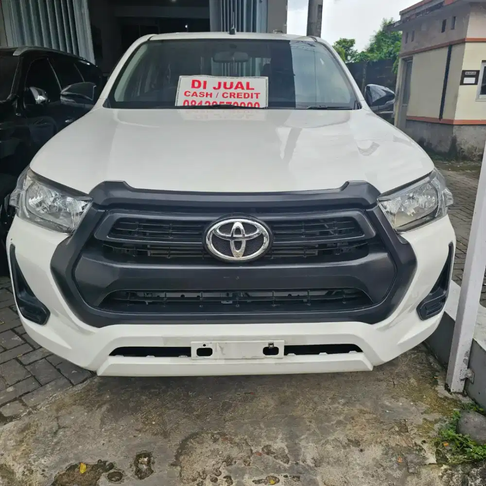 Antik istimewa !! Hi Lux D.Cabin 4x4 type E upgrade G 2022 hitam met