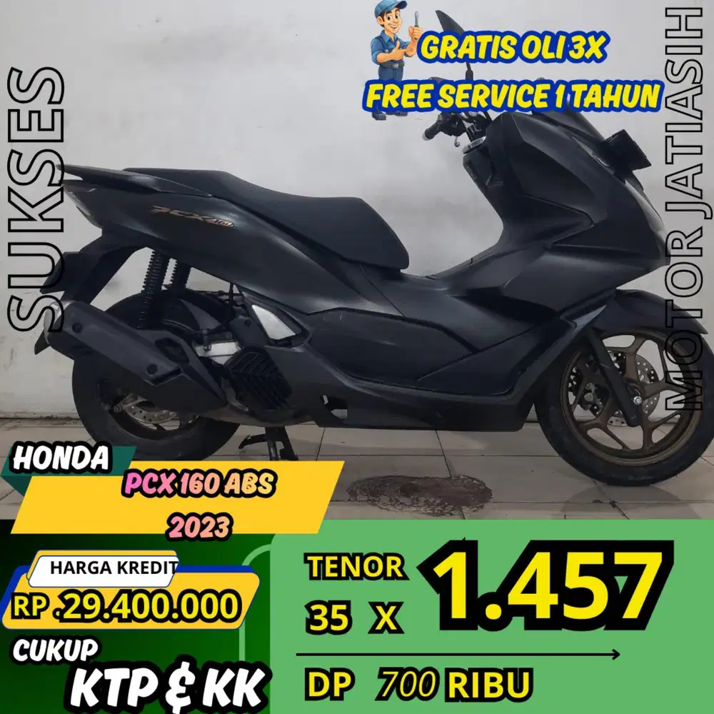 PROMO SPESIAL HONDA PCX 160 ABS 2023 DP700 RIBU RENDAH SYARAT KTP&KK