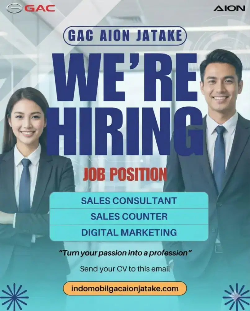 Lowongan Sales Counter & Sales Consultant