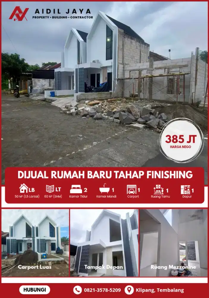 Rumah Ready Murah Strategis Di Klipang Tembalang