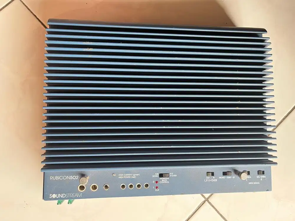 Power Amplifier Soundstream Rubicon 2Ch Made In USA