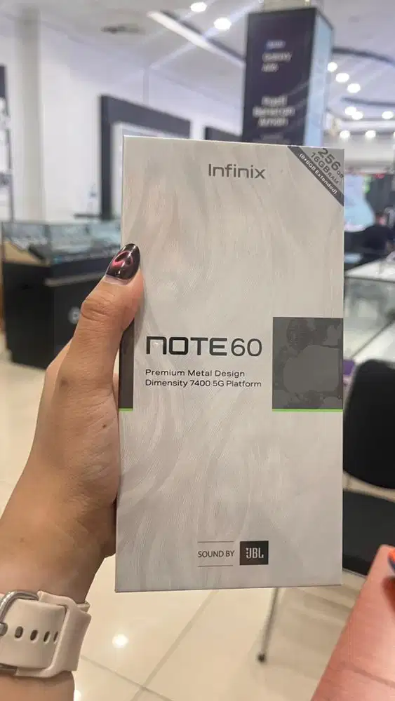 New rilis Infinix Note 60 5G 8+8/256 Barang segel box garansi resmi