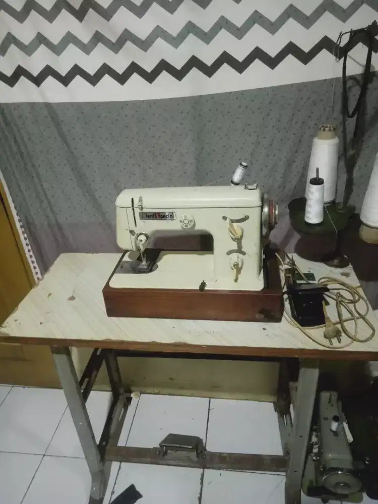 Mesin zigzag  fullset