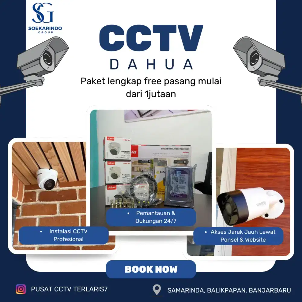 PAKET KOMPLIT CCTV ANALOG