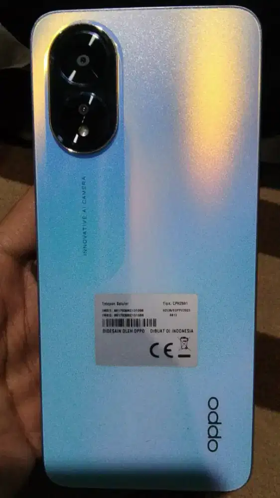 Oppo a18 4/128gb biru