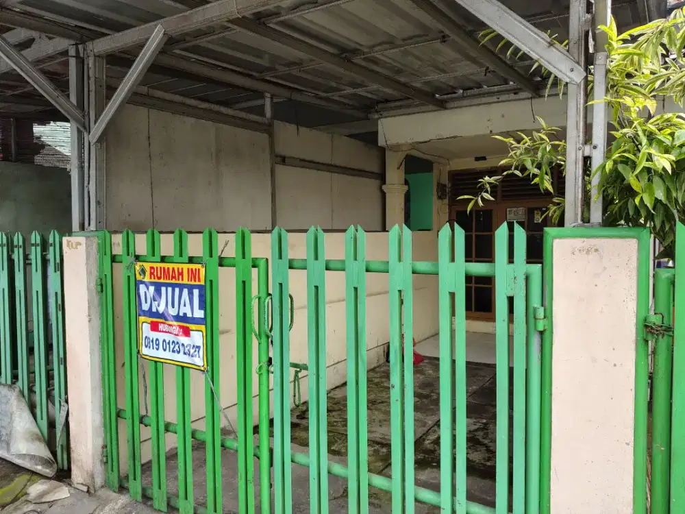 Dijual Rumah 2 Petak Strategis–Depan Puskesmas–Perumnas 2,Tangerang