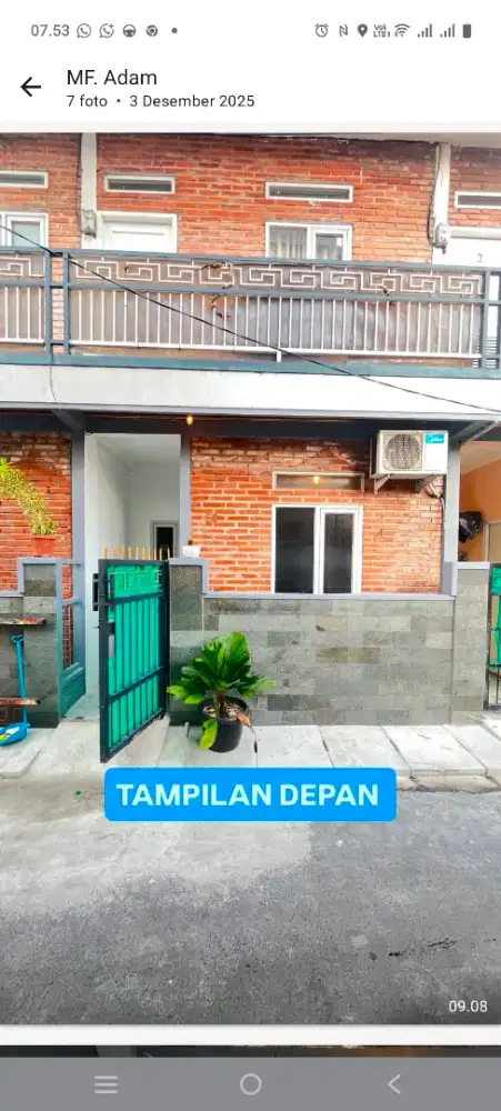 Kontrakan suami istri/ bujang sholeh/usaha