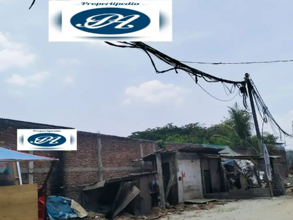 Dijual Tanah LT 2100 m2/Pinggir Jalan Raya Kalimalang Bekasi Selatan