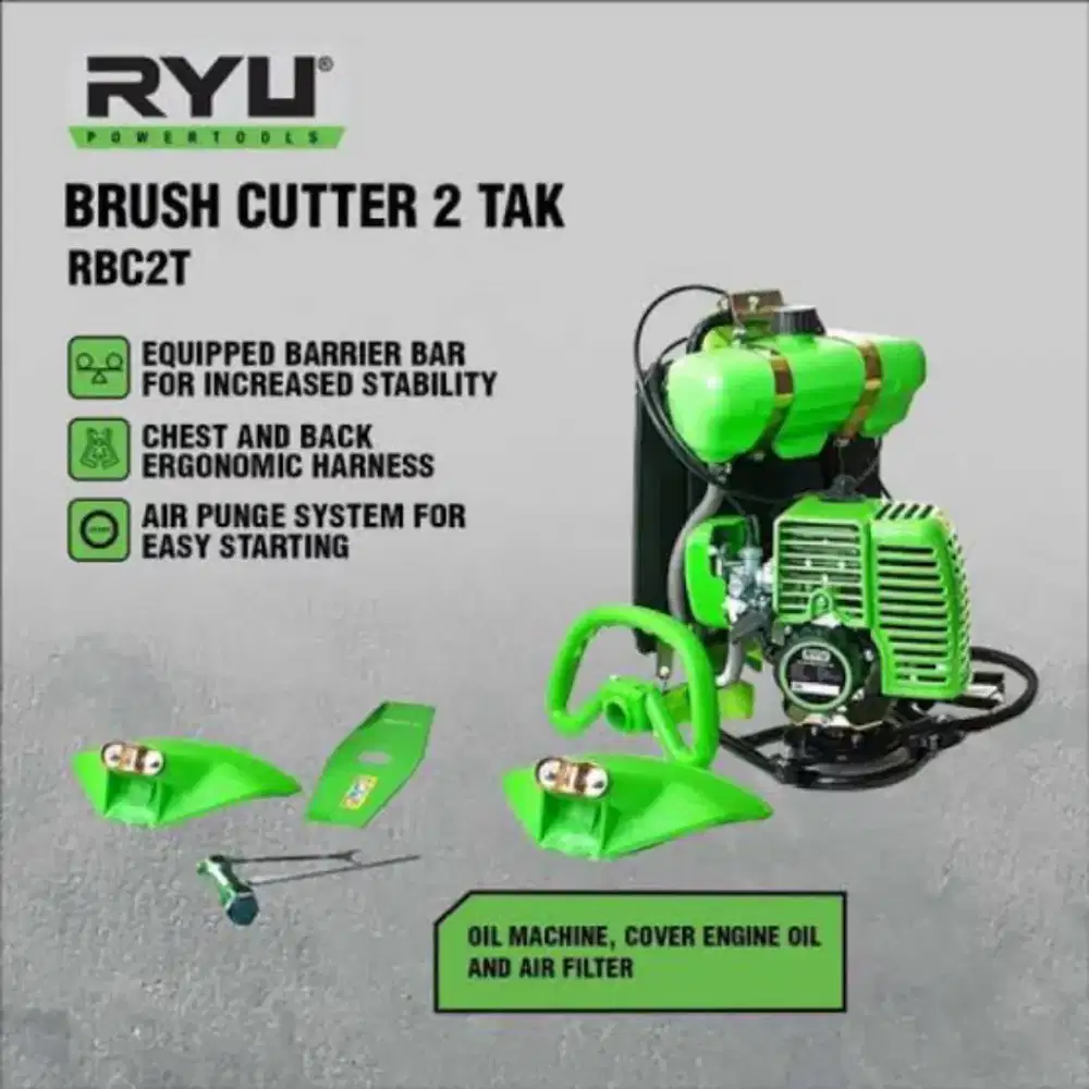 Mesin rumput ryu 2 tak RBC2T murah bergaransi