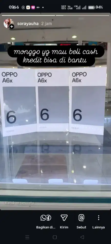 OPPO A6X NEW GARANSI RESMI