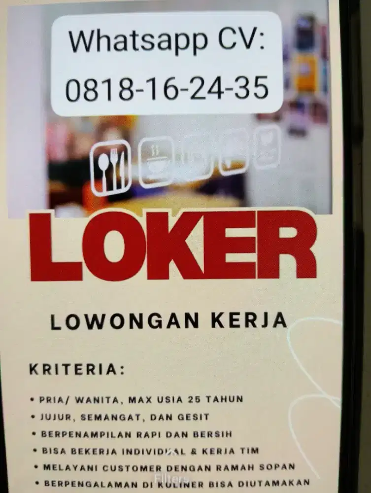 LOKER STAFF DAPUR