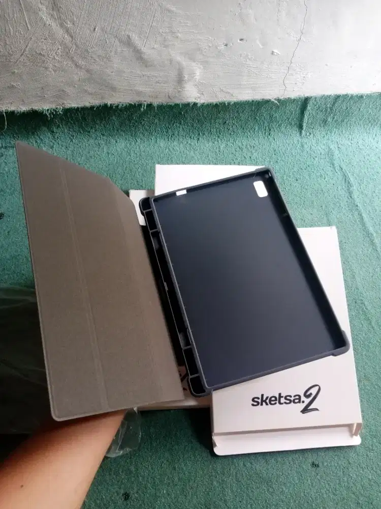 (Baru) Flipcover silicone case Advan sketsa 2 atau Advan A10