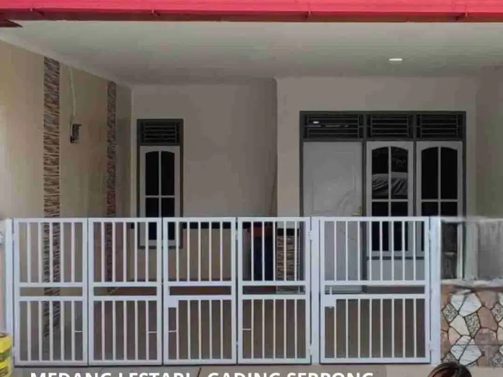 rumah baru cakep siap huni