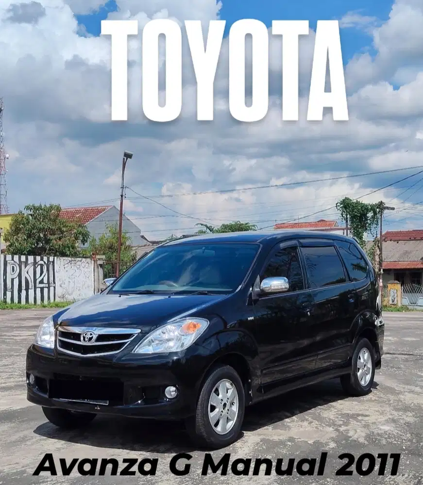TOYOTA AVANZA G MANUAL 2011