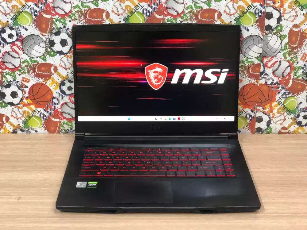 MSI GF655 Thin / i7 gen 10 / Nvidia RTX 3060 / Ram 16 GB / Ssd 512 GB