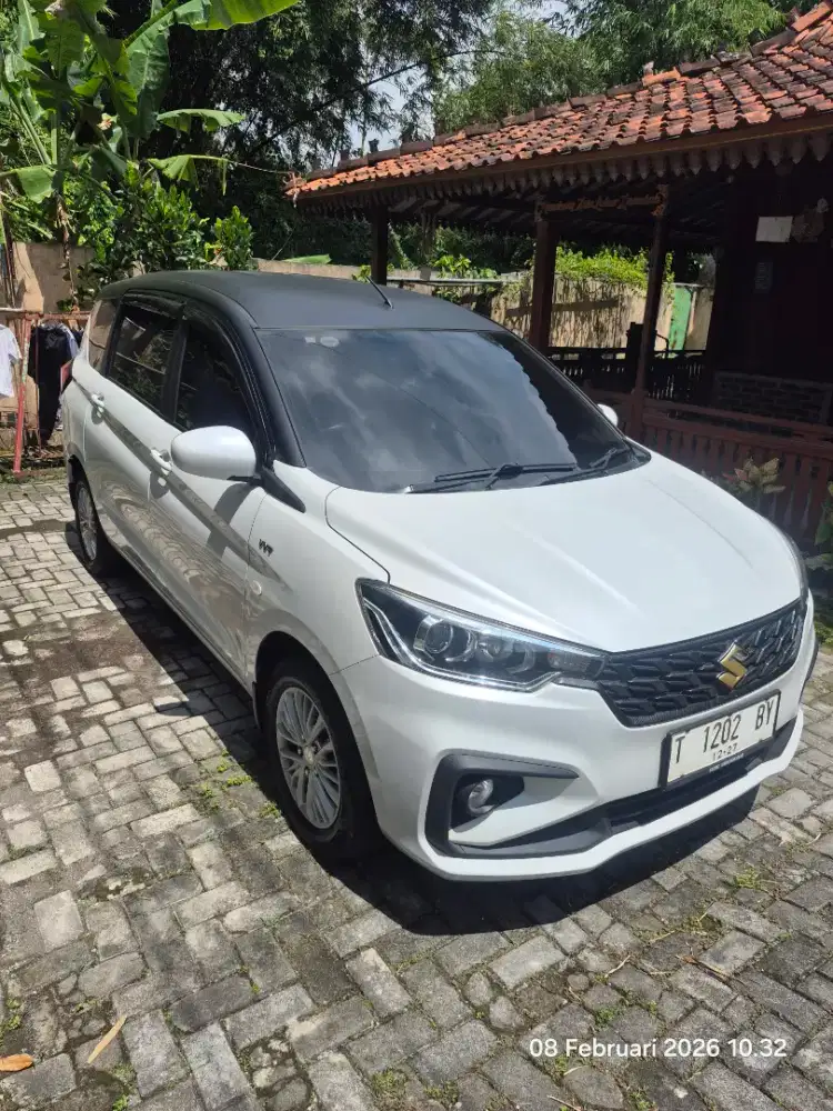 All New Ertiga GL MT 2022 Putih Metalik