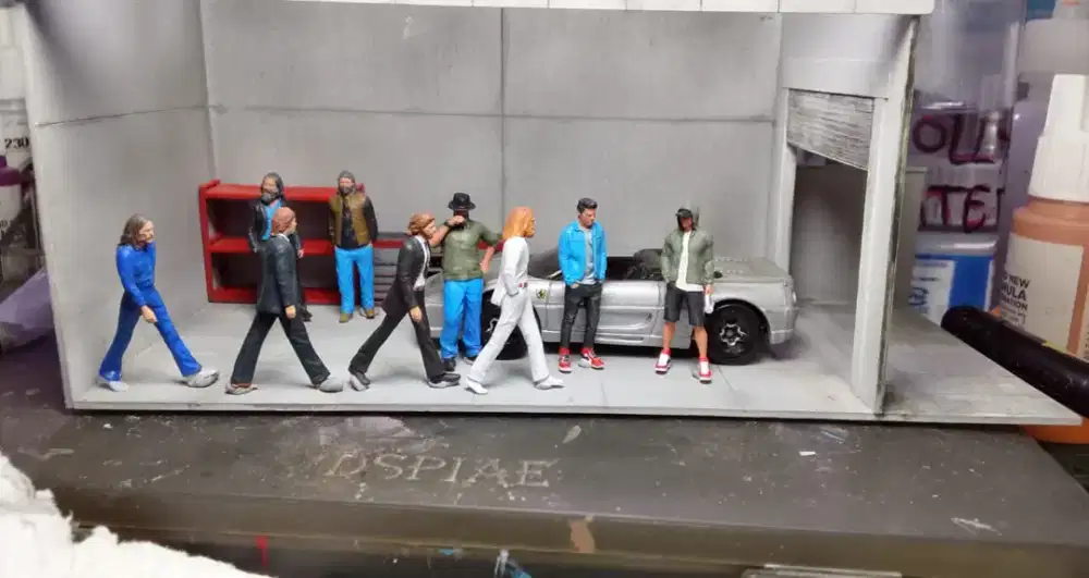 Figur miniatur  per pcs