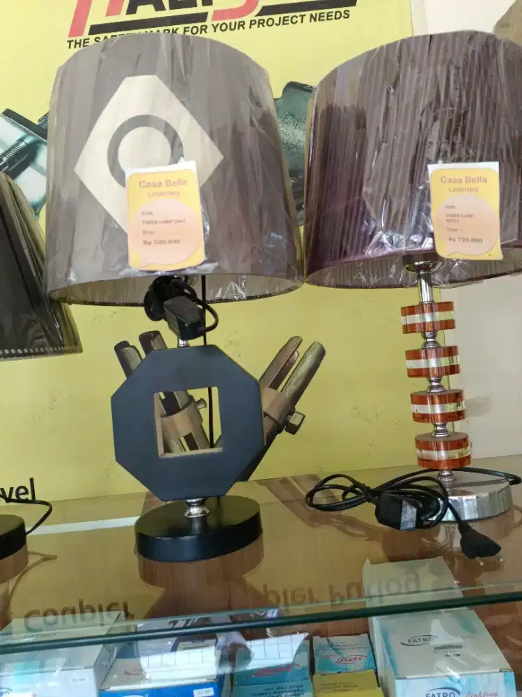 Lampu meja minimalis surabaya