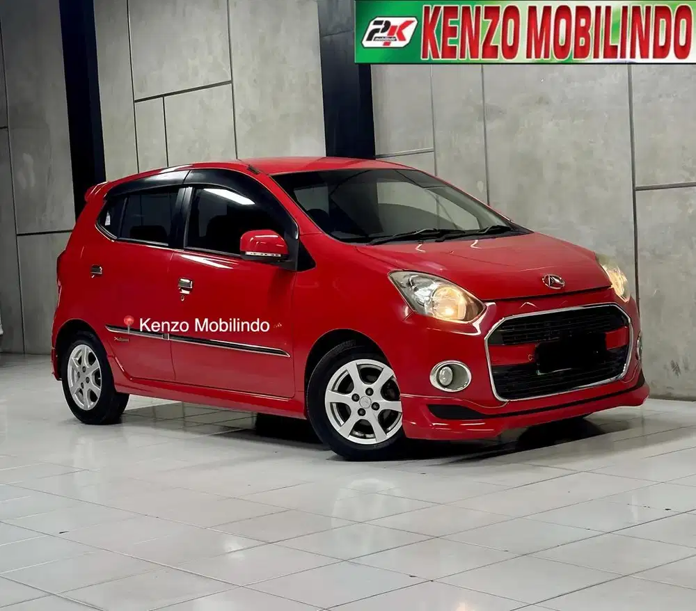 Ayla 1.0 X Elegant AT 2016 merah,tgn 1 km 92rb sangat istimewah dp 20