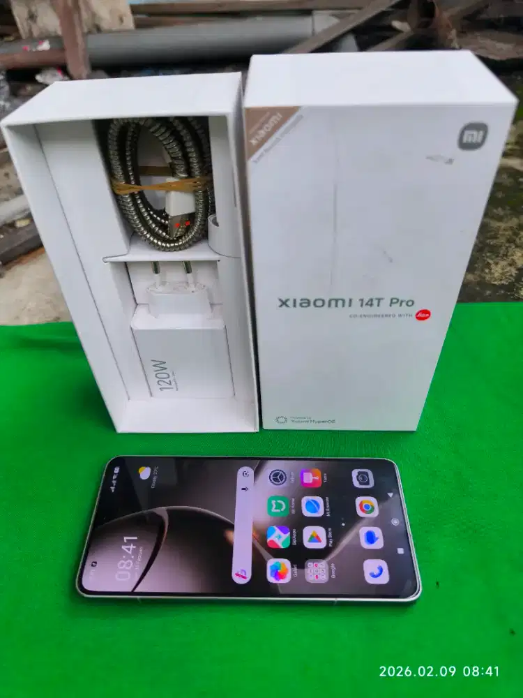 Xiaomi 14T Pro 12/512 Fullset ori segel Garansi On 2027