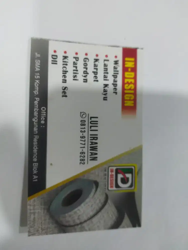 Gordyn with with decoration house