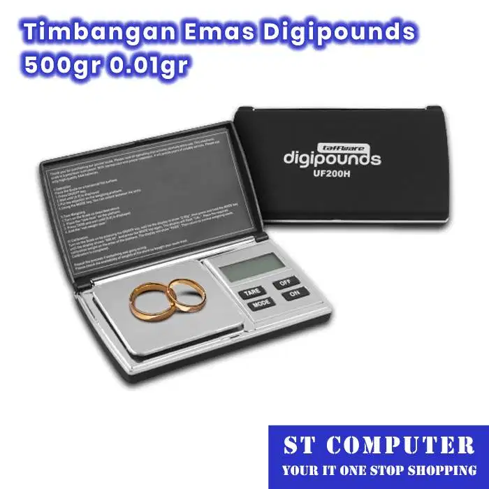 Timbangan Emas Digipounds 500gr 0,01gr