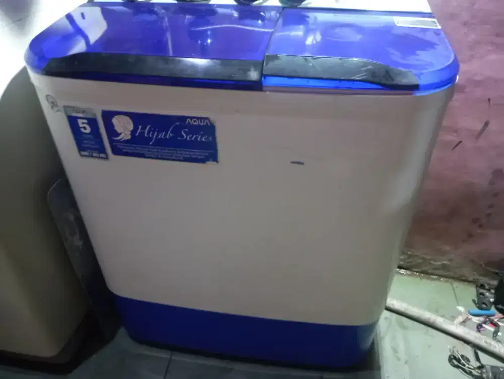mesin cuci merek aqua masih normal minat wa
