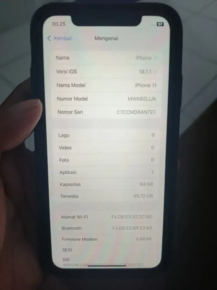 Iphone 11. 64 gb. All operator whitelist