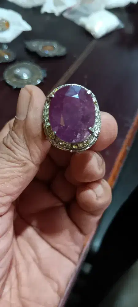 Batu permata, jenis akik. Asli