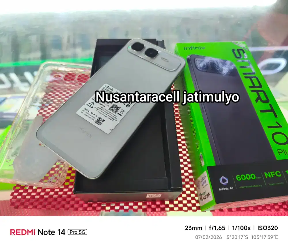 Second fullset Infinix Smart 10 8+128