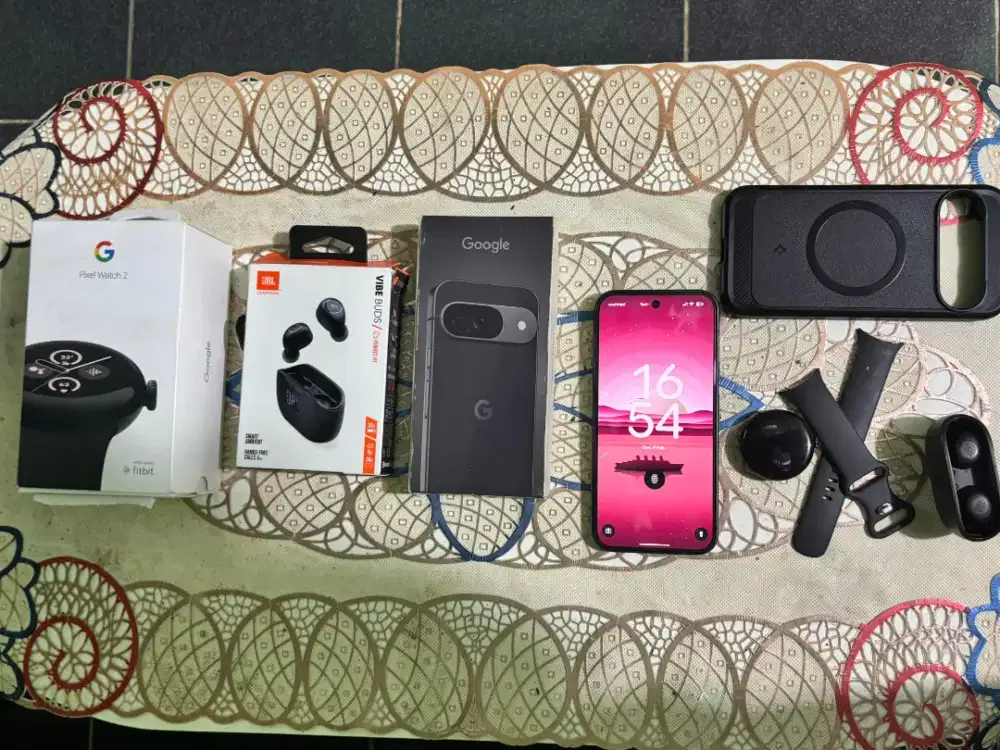 Satu paket google pixel 9 resmi beacukai