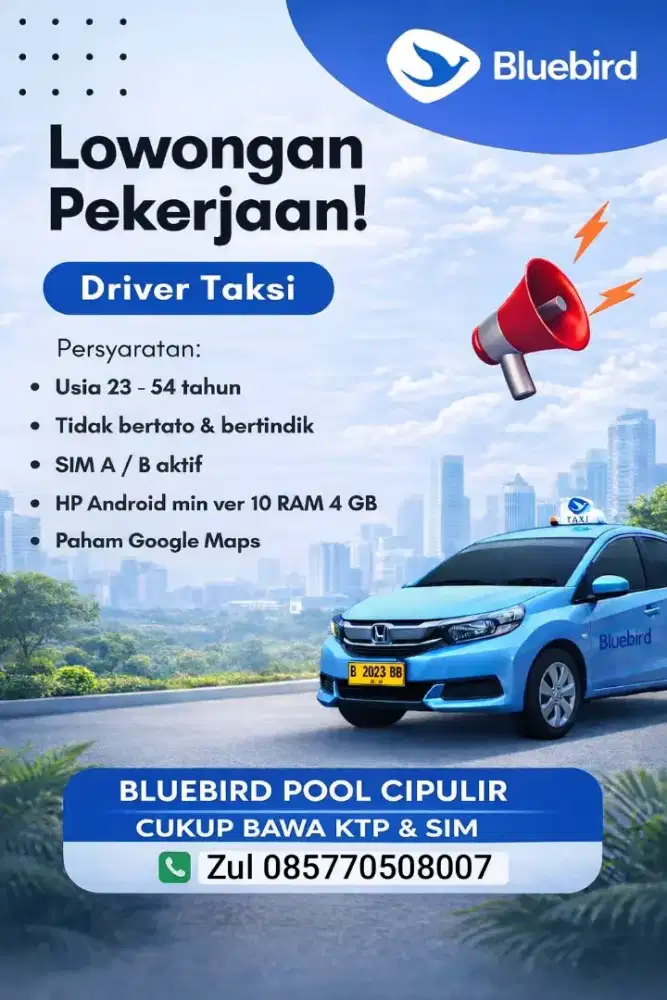 Lowongan Driver Pool Cipulir