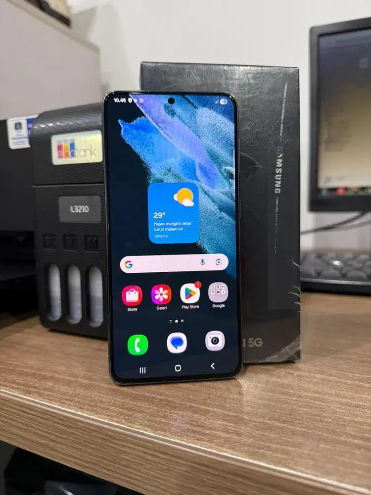 Samsung Galaxy S21 5g Hitam (Black) SEIN Resmi