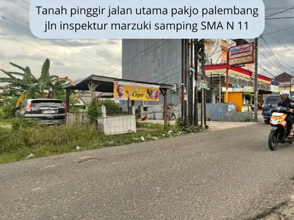 Dijual Tanah Palembang lokasi dekat sman 11 palembang