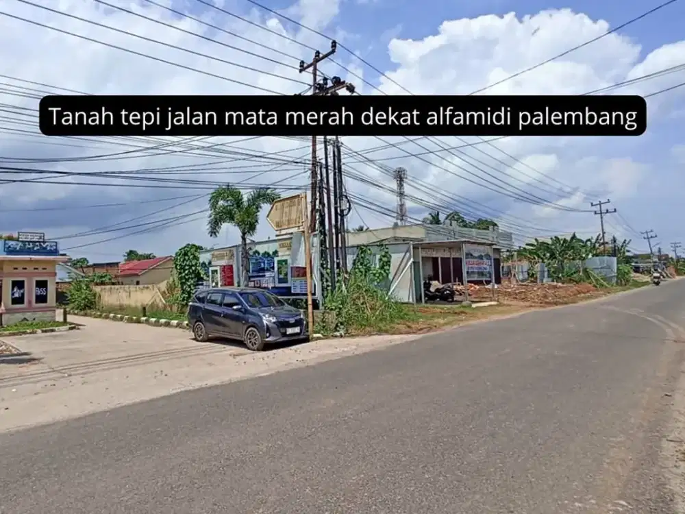 Tanah Strategis di jl taqwa mata merah kota palembang