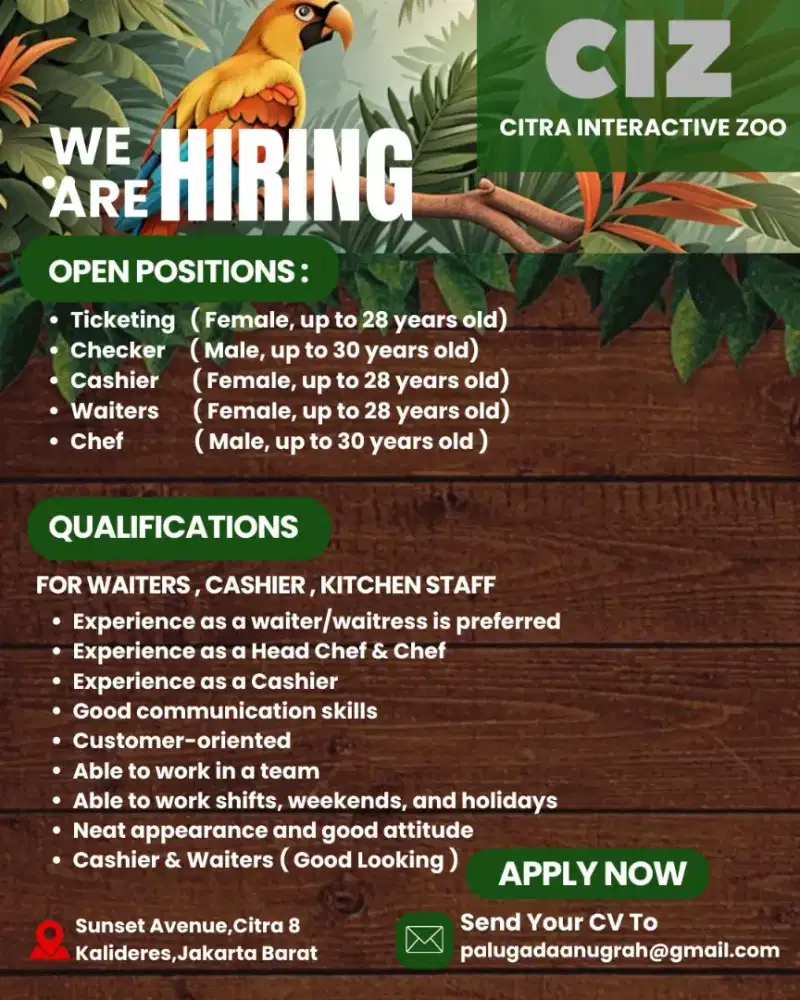 WE ARE HIRING , COMMON JOIN OUR TEAM !!!