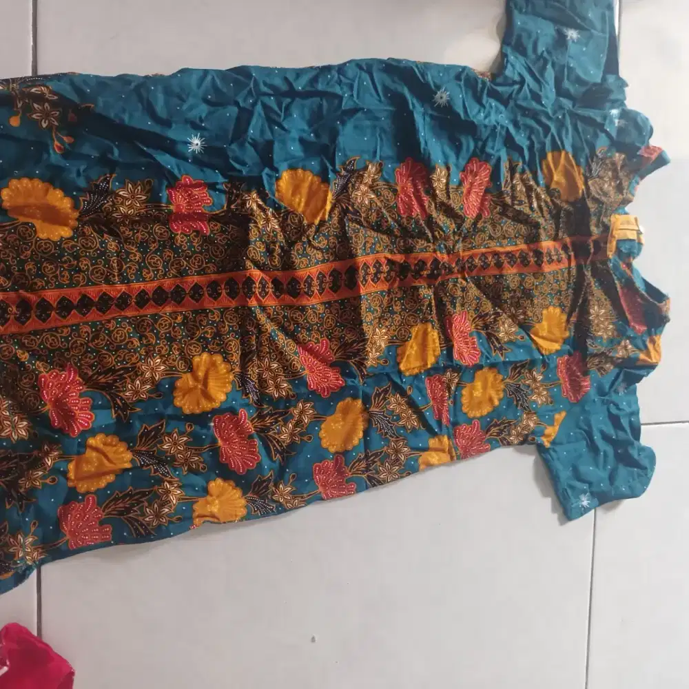 Dress PREMIUM batik anak cewe