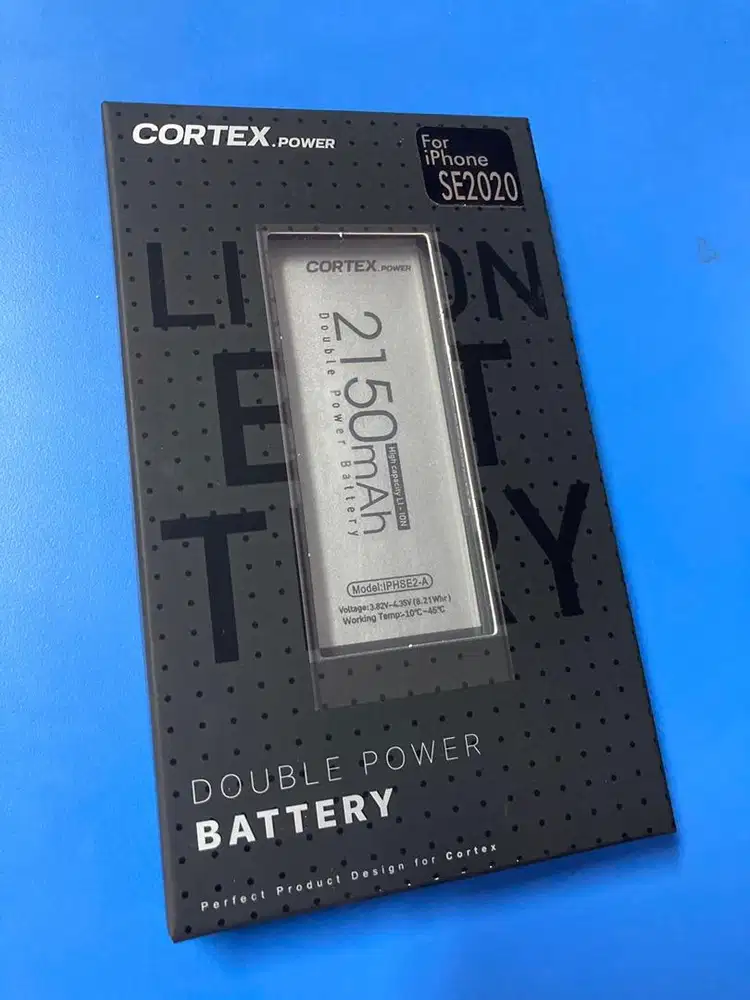 Baterai iPhone SE 2020 (2nd Generation) merek Cortex 2150 mAh