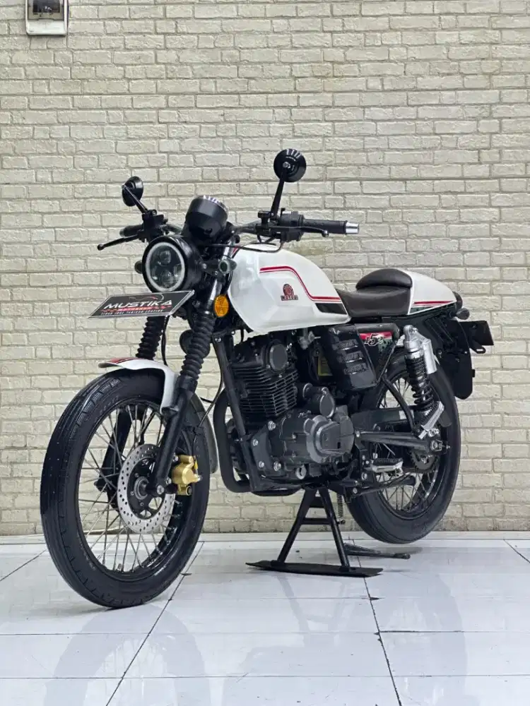 READY‼️ BENELLI MOTOBI 152 2021 WARNA FAVORIT PUTIH MULUS ODO 25RB