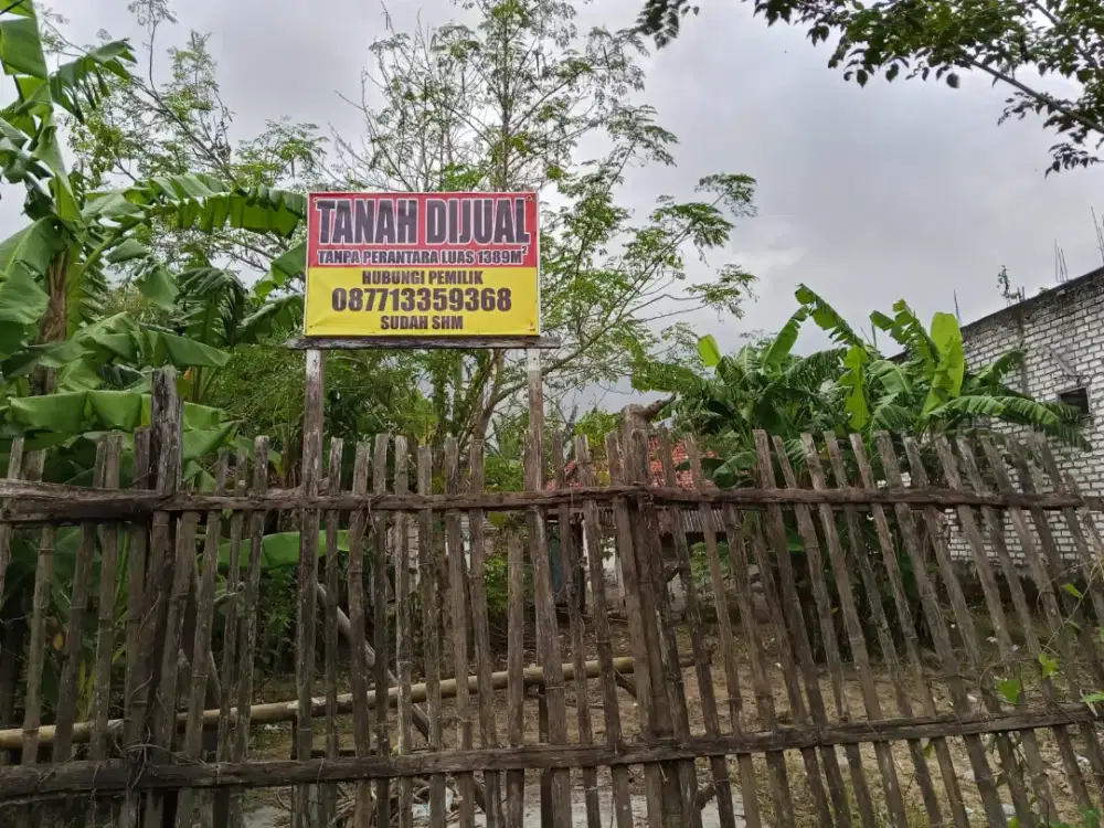 DIJUAL CEPAT TANAH MILIK SAYA SENDIRI SUDAH SHM