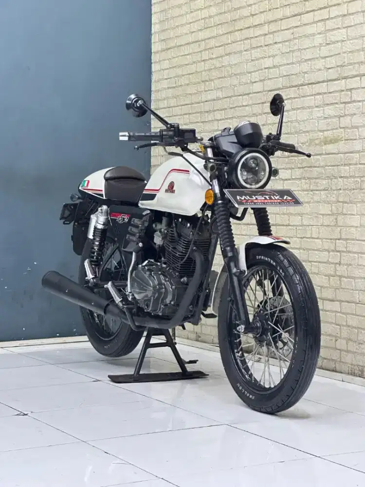 RETRO BIKE HARGA TERJANGKAU‼️BENELLI MOTOBI 152 TH 2021 MULUS ODO 25RB