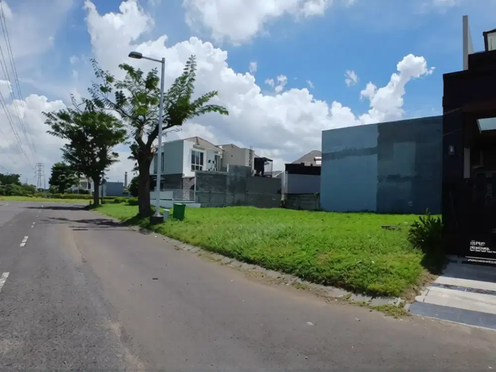 Termurah Tanah Kavling Greenwich Royal Residence View Canal Danau Laku Paling Murah Surabaya