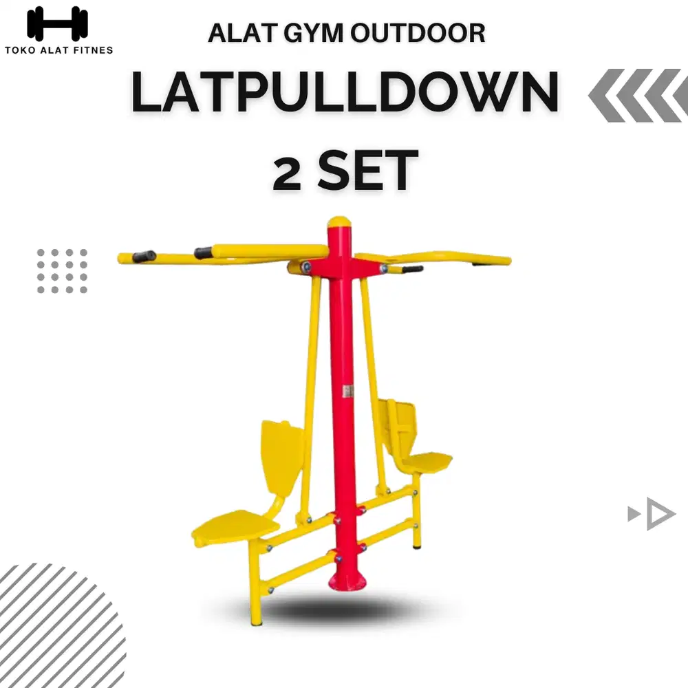 Alat gym outdoor olahraga taman alun alun