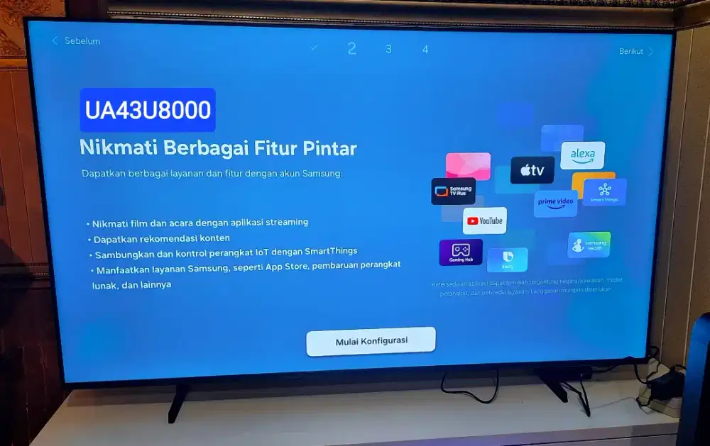 Tv Led Samsung 43 inc 4k UHD 43U8000