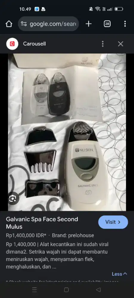 Alat Perawatan wajah