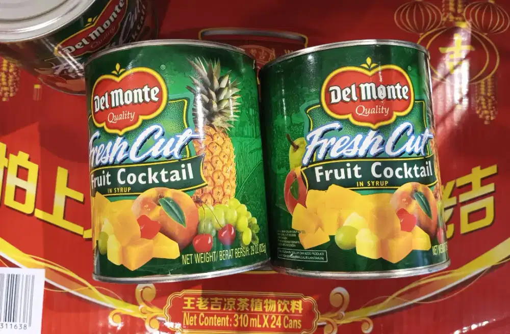 DELMONTE FRESH CUT FRUIT COCKTAIL 825 GRAM