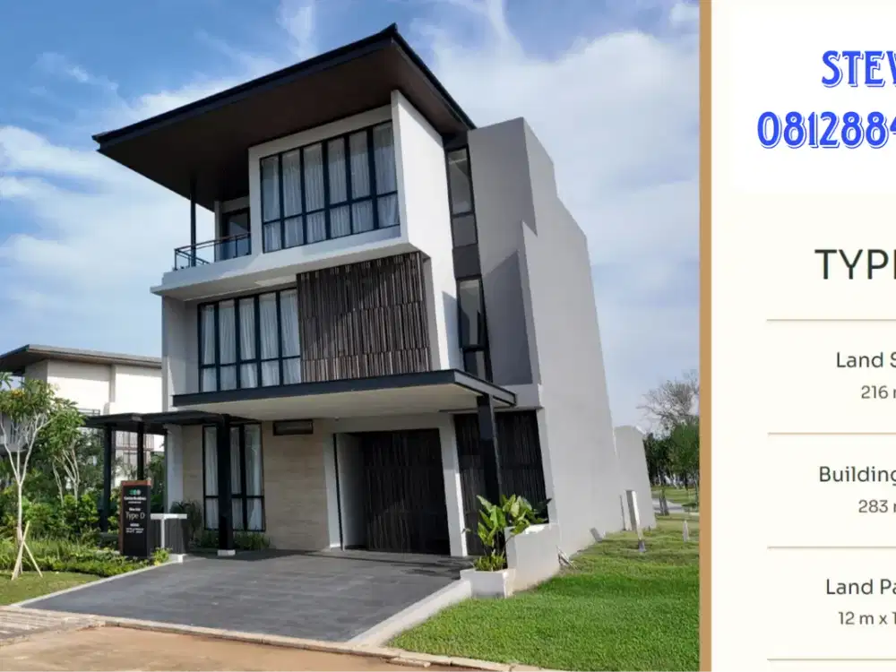 Cluster mewah dan private view lapangan golf,Cimanggis, Depok, harga di bawah 6M