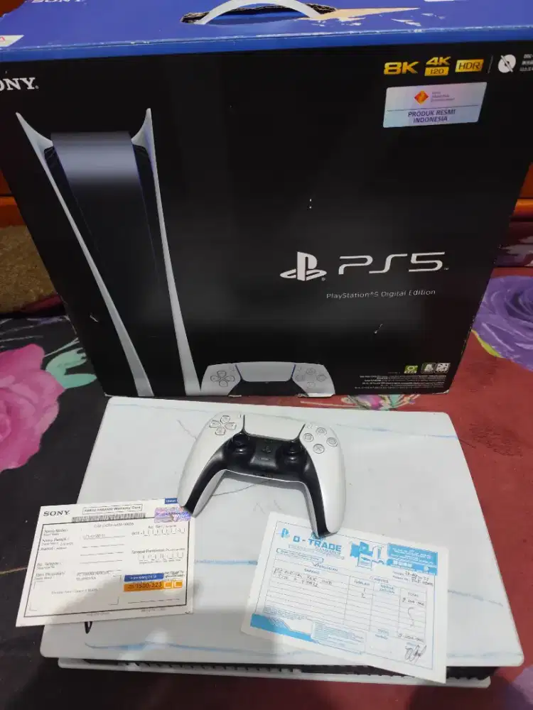 Ps5 digital seri fat12